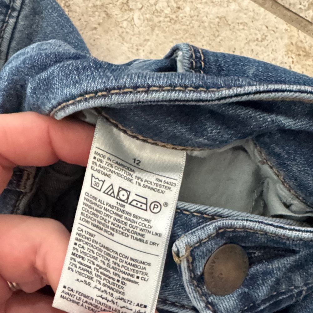 Old Navy Midnight Blue Skinny Jeans / E5 - Picture 4 of 4